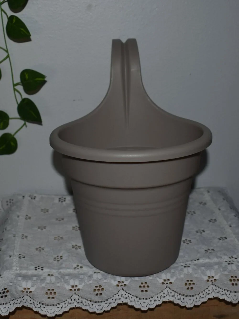 Set of Three Over The Railing Deck Flower Pot Planter lot
